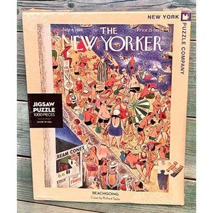 The New Yorker Beachgoing 1000 Pc Jig Saw Puzzle